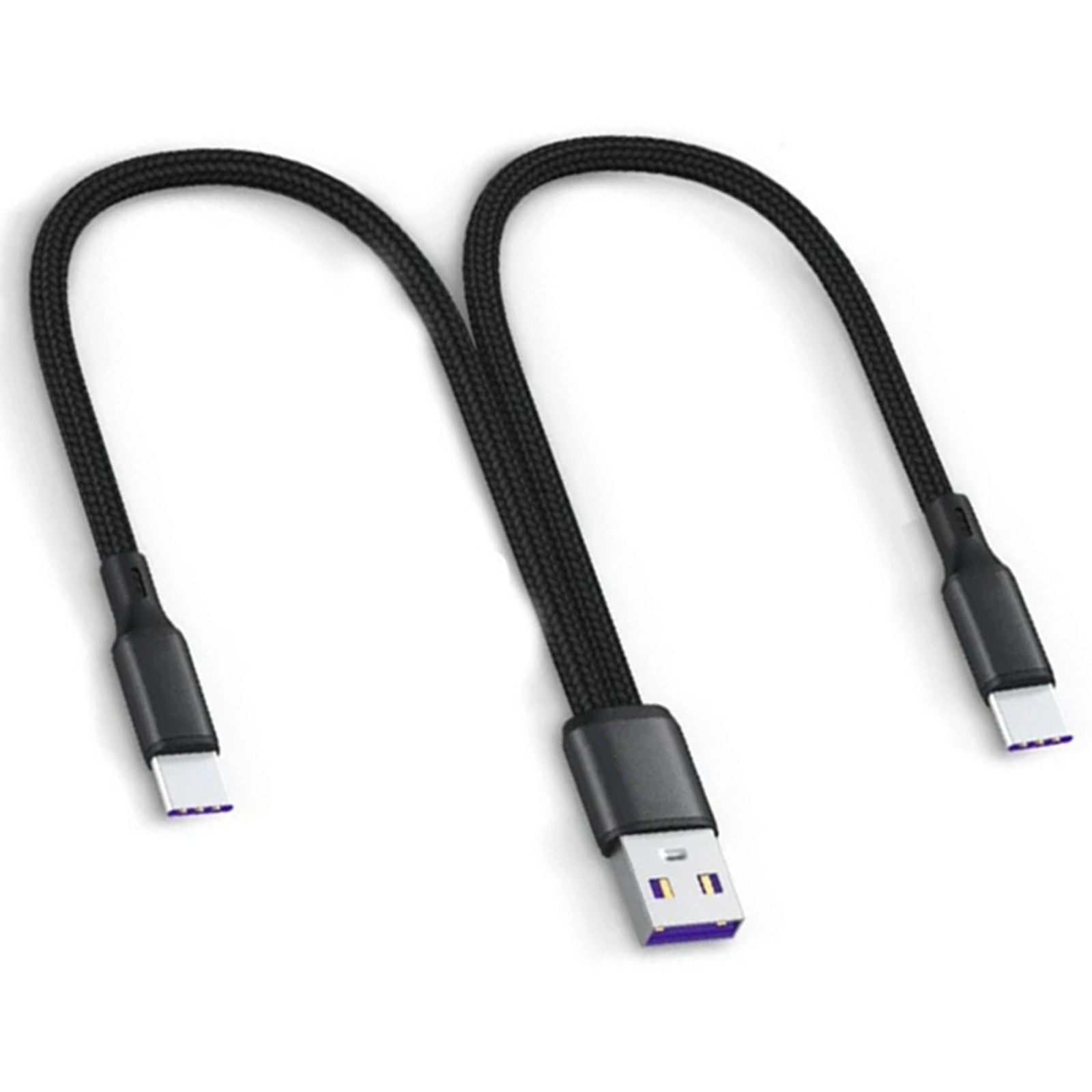 2X 6A Fast Charging Cable with Connectors, Type-C Splitter, Charging Lead, Str8668