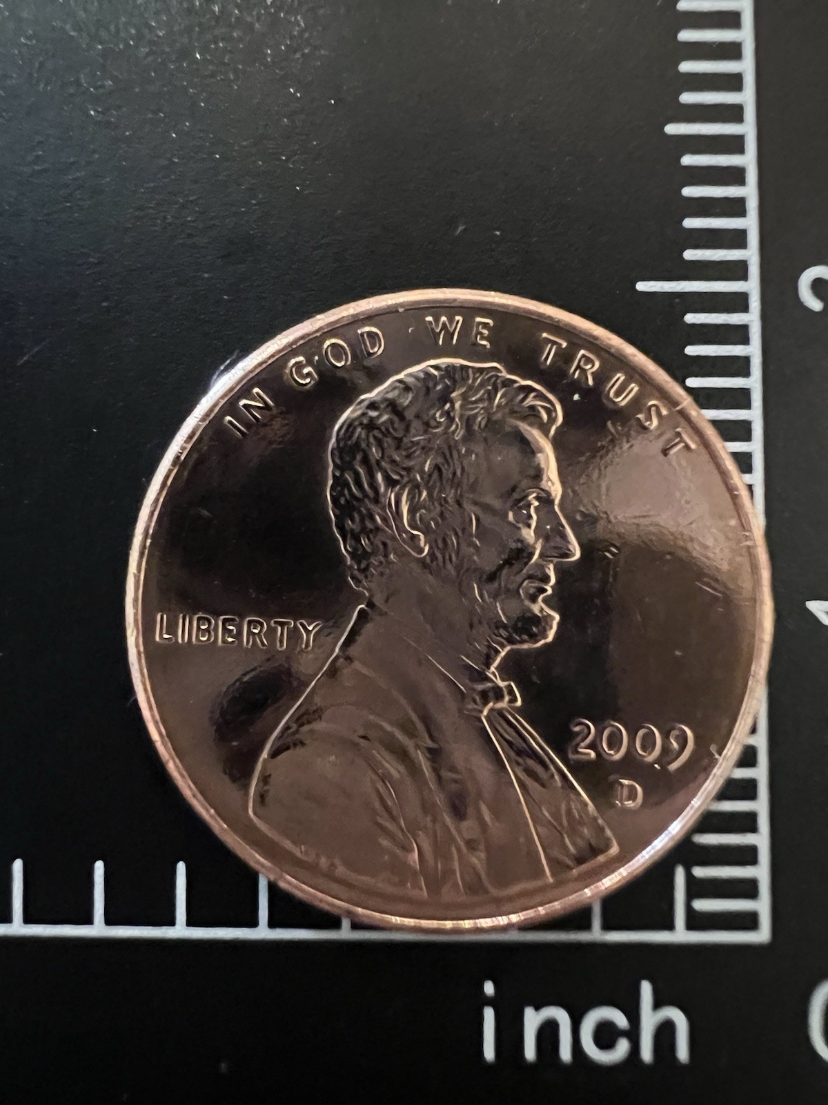 2009 D. Lincoln professional life one cent