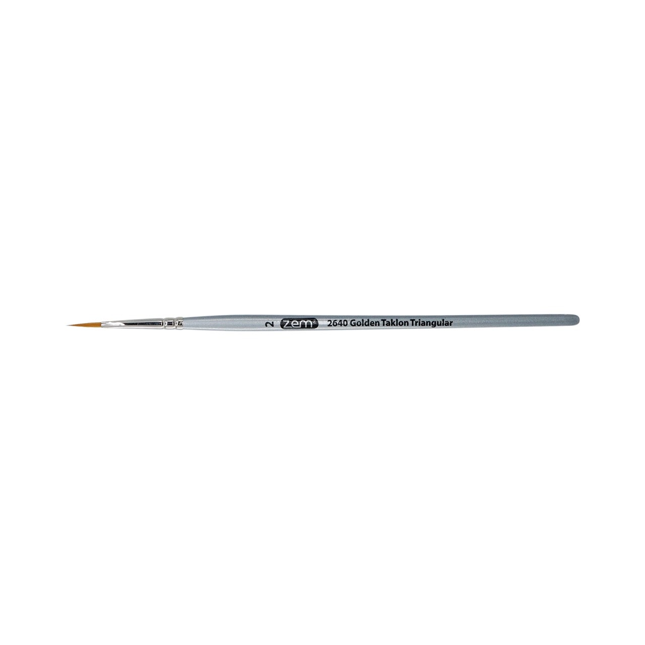 2640 Golden Taklon Synthetic Triangular Brush