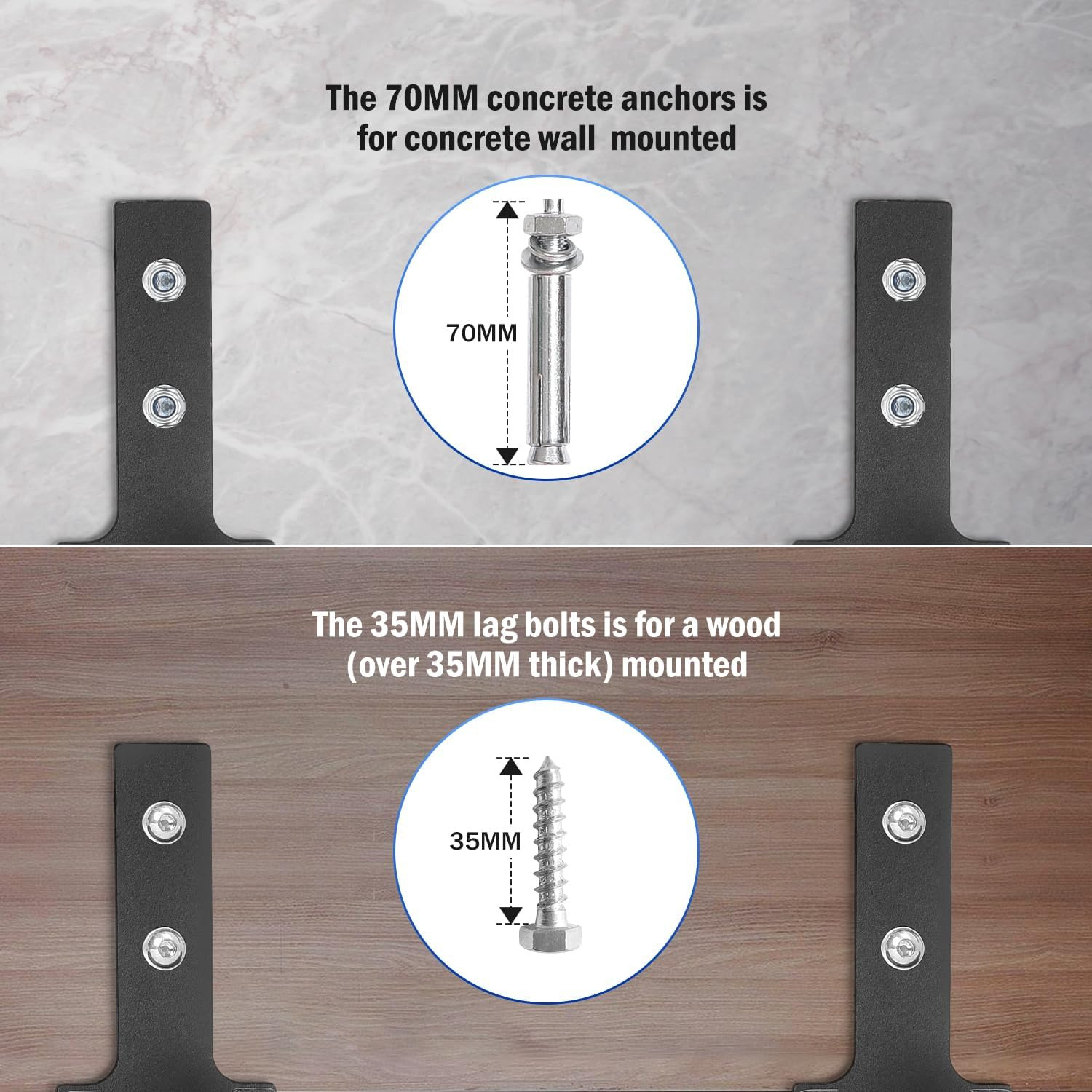 Wall Mount Pull up Bar, Joist Beam Rafter Mount Pull-Up Bar, Ceiling Mounted Chi