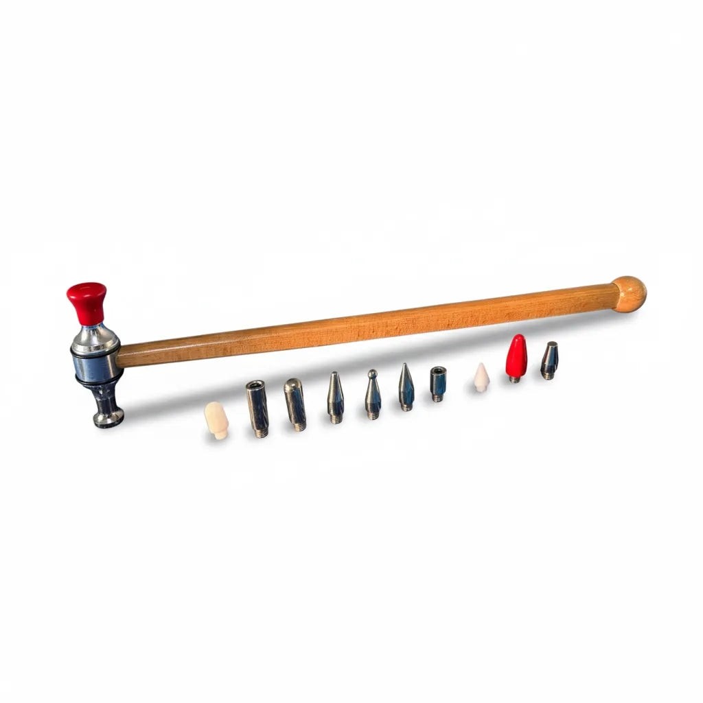 PDR INOX Interchangeable Tip Aluminum PDR Hammer (12 Tips)