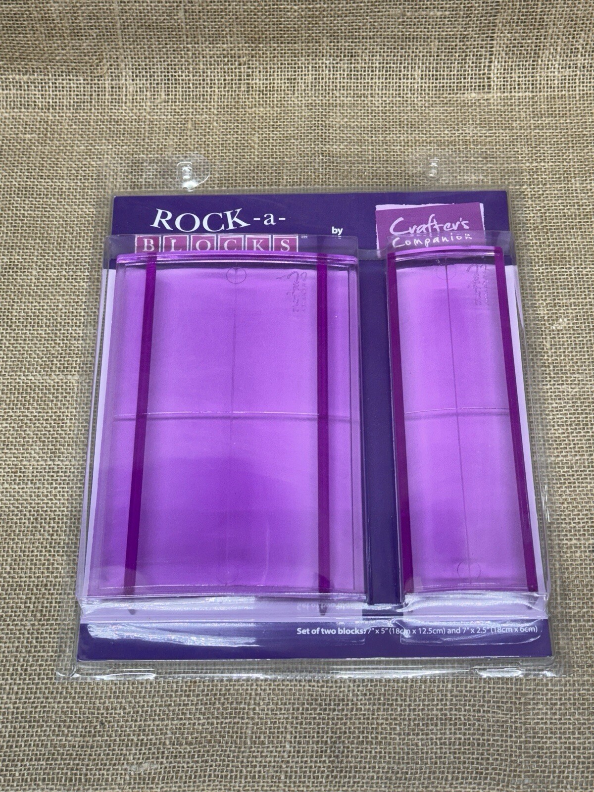 Crafters Companion Rock-a-Blocks - 2 pack