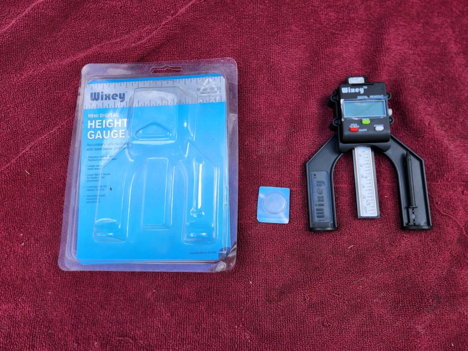 Wixey WR25 Mini Digital Height Gauge, New Old Stock
