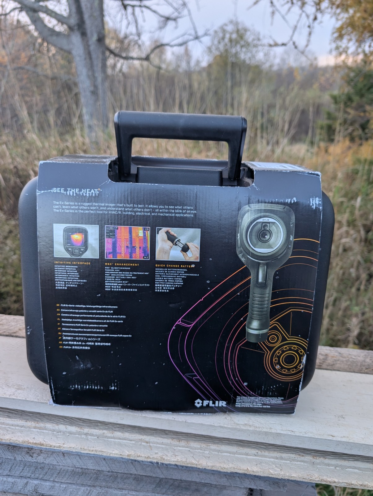 FLIR E6-XT WiFi Infrared Thermal Camera with Extended Temp Range , preview full