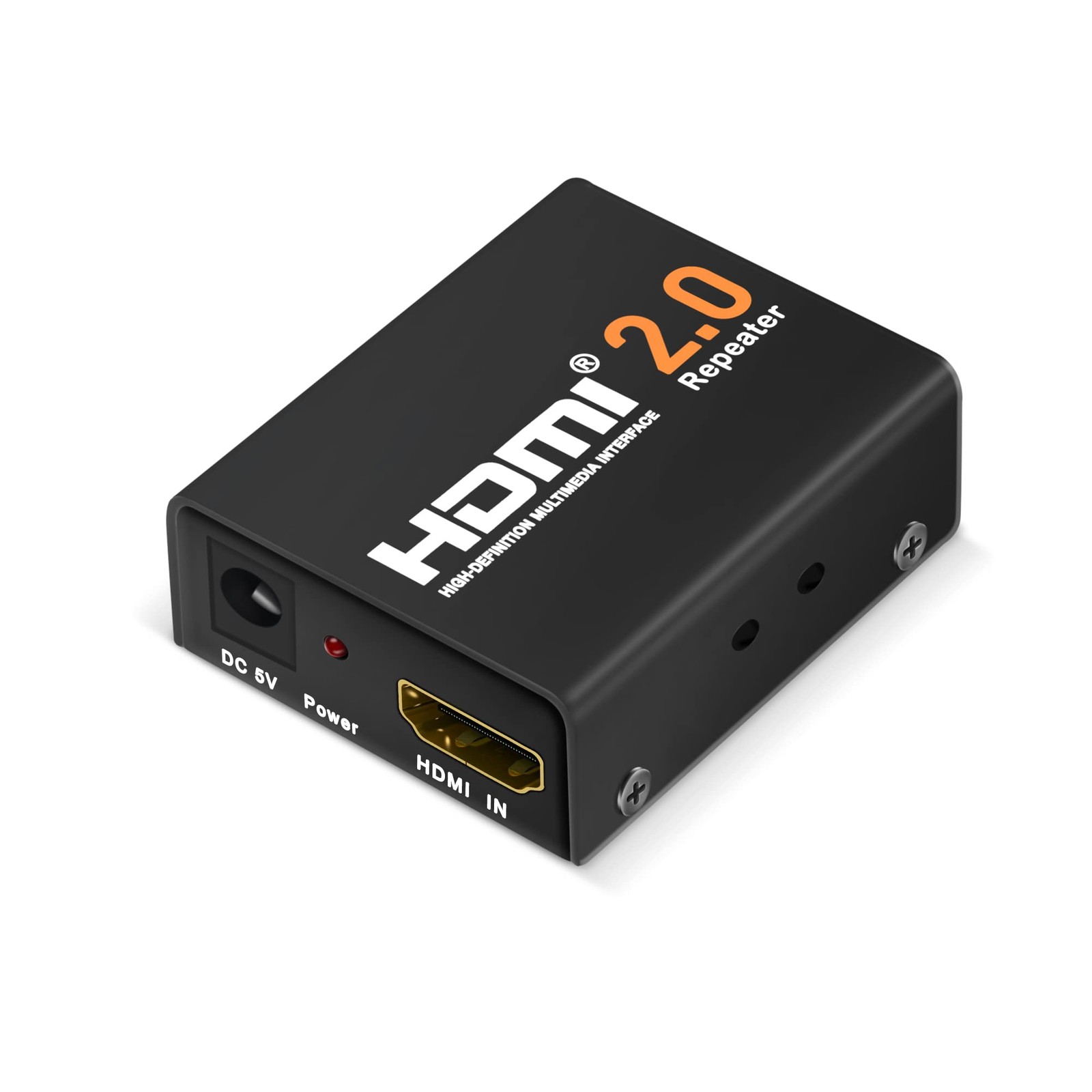 HDMI Booster 2.0, 4K2K 1080P 3D HDMI Amplifier Repeater, Signal Amplifier Boo...