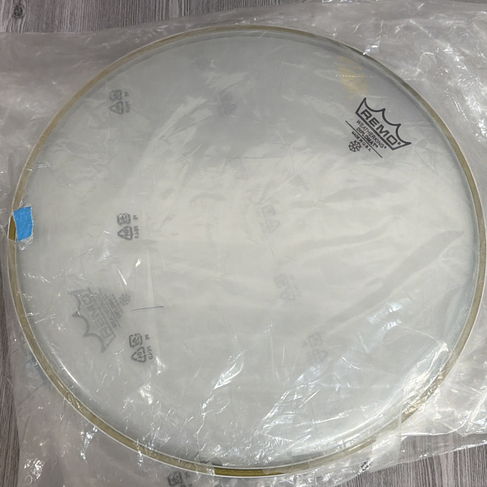 Lot of 4 Remo Diplomat Clear 13" Resonant Drum Head BD-0313-00 New (D1)