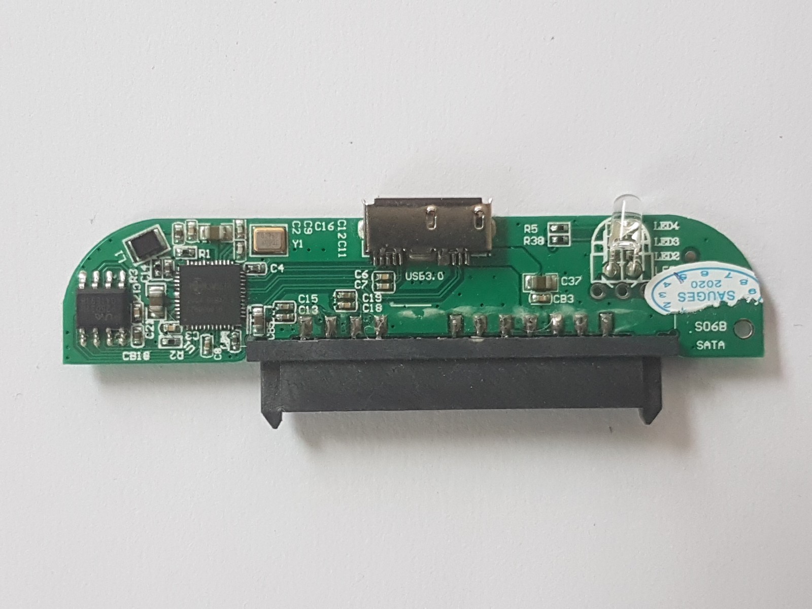 S06B 2.5" SATA to USB 3.0 Dongle Board / Interposer