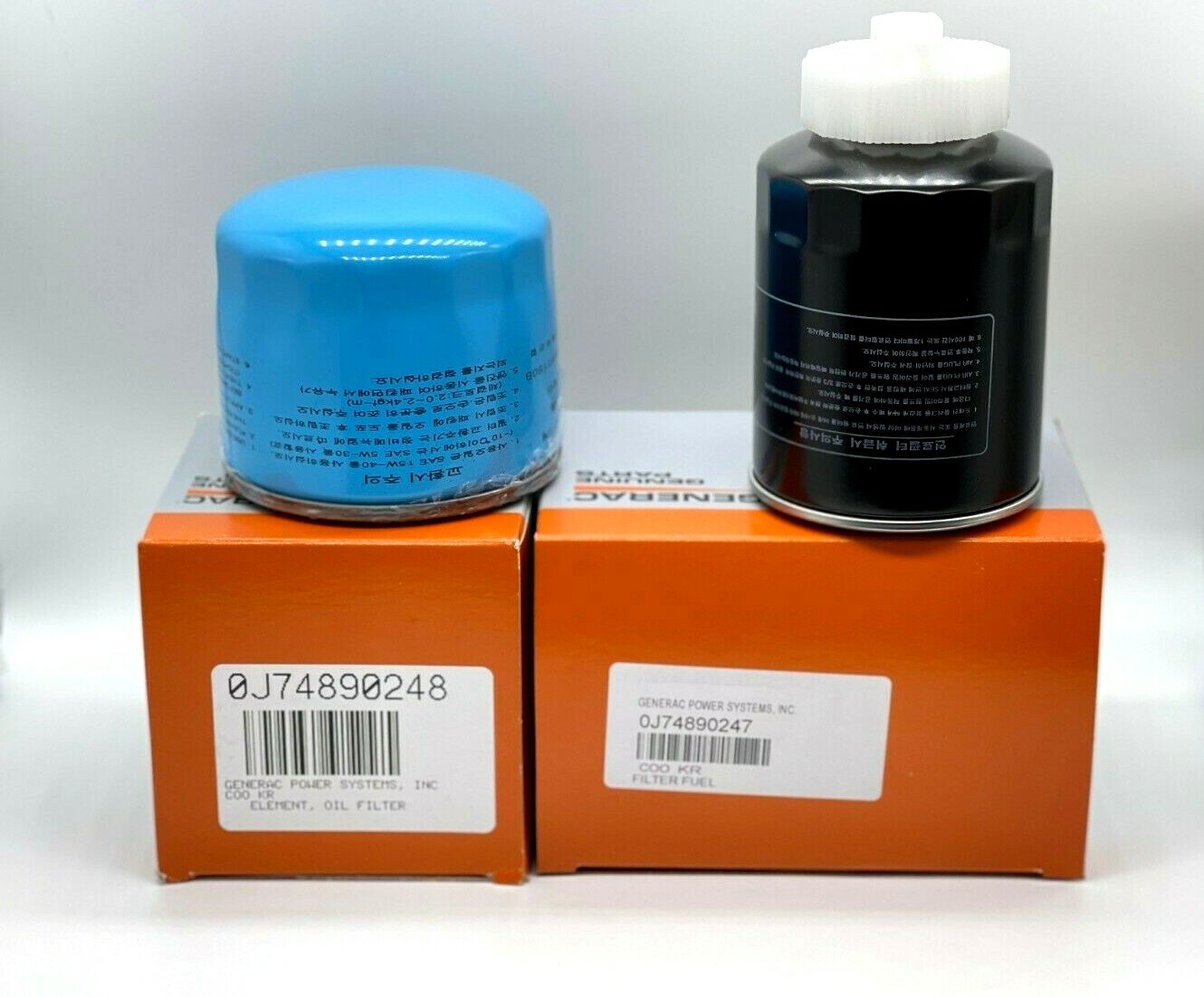 Generac 0J74890247 & 0J74890248 filters