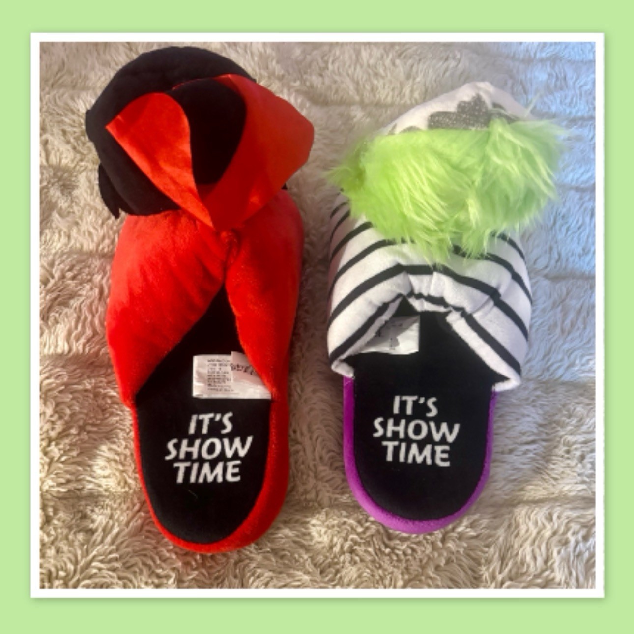 Beetlejuice Women’s Slippers ~ Size 7/8