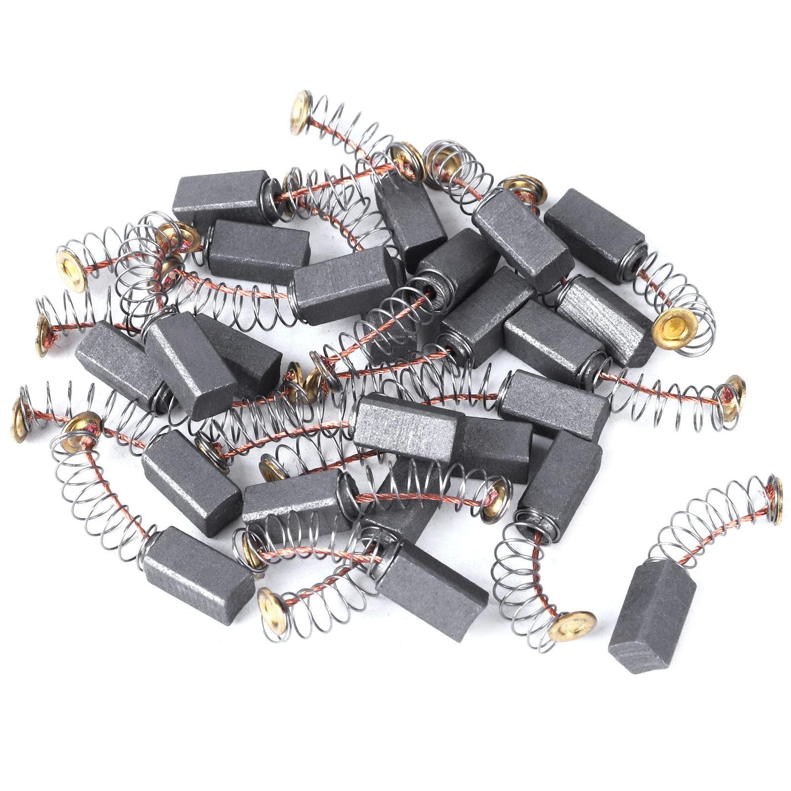 Niooliuk 20pcs Carbon Motor Brushes for Power Tool 10mm x 5mm x 5mm