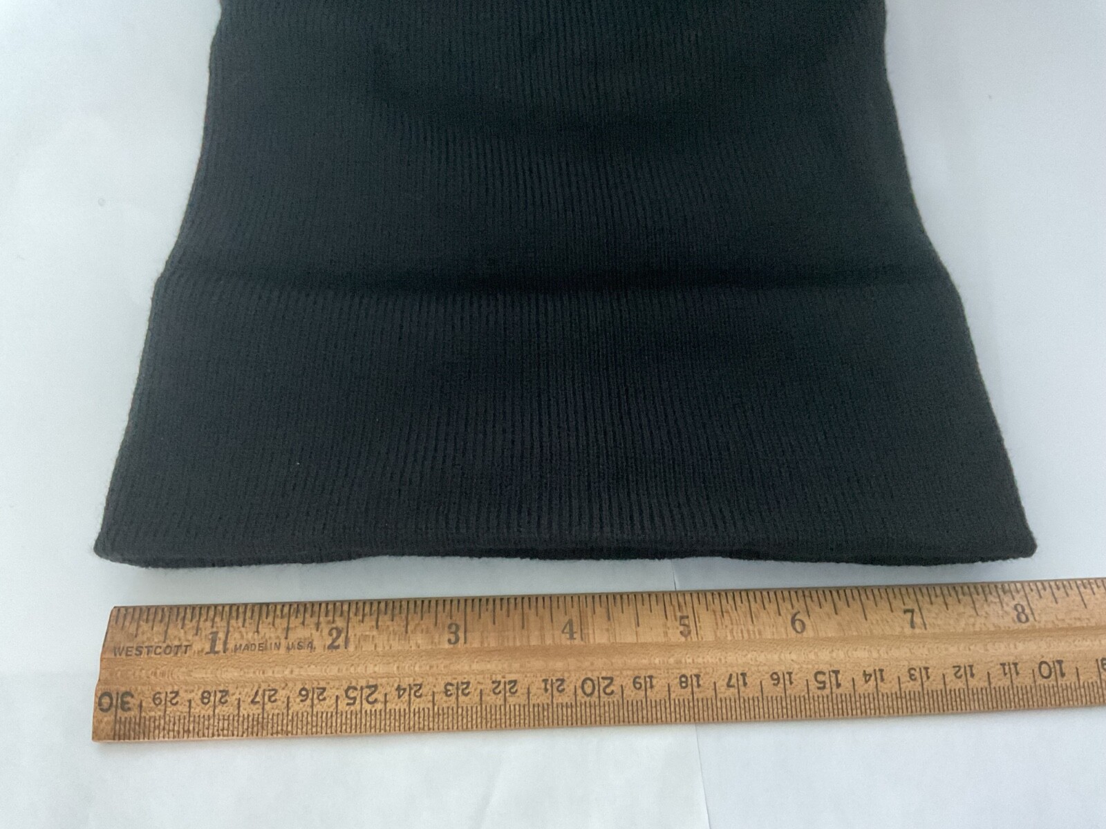 Captain Fire Department Patch Sewn on a Black Watch Cap