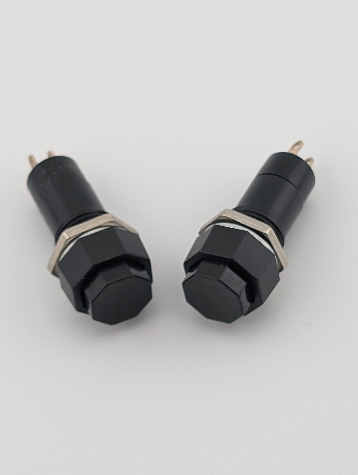 SPST Normally Closed Momentary Push-Button Switch 2 Pack