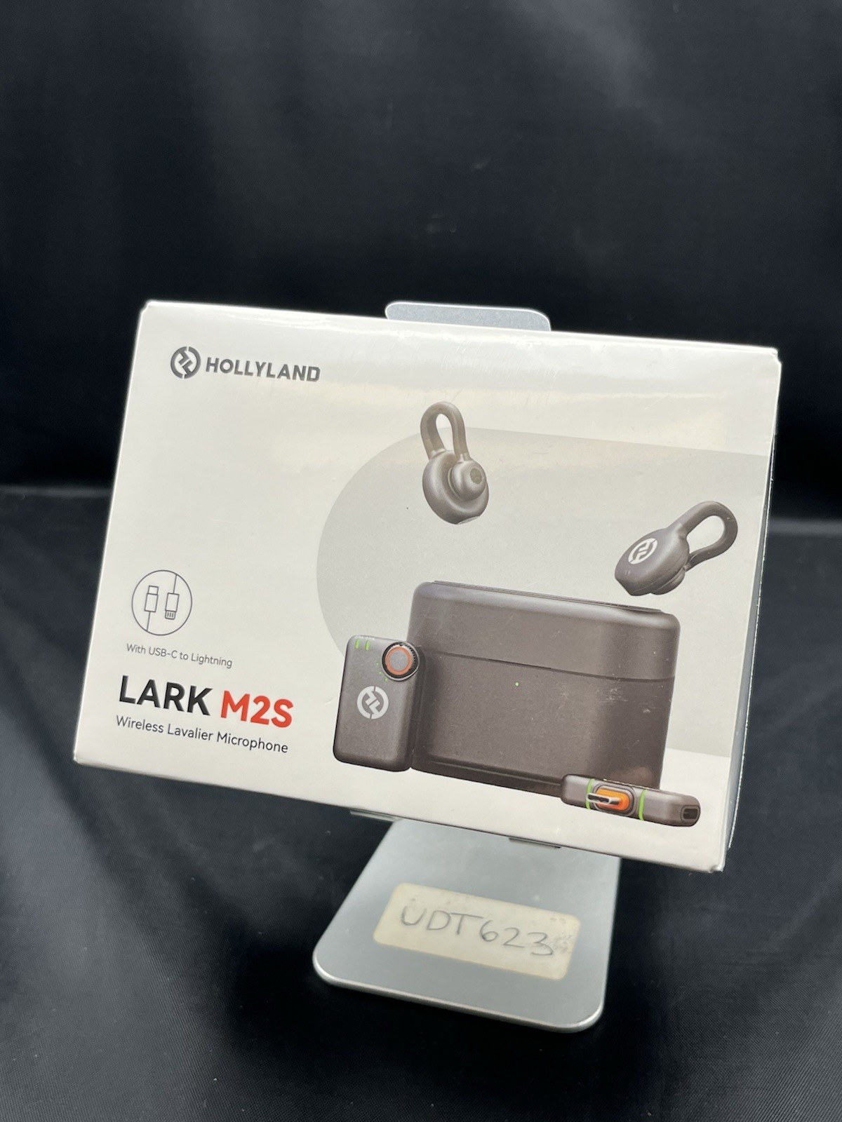 Hollyland Lark M2S Combo Wireless Lavalier Microphone for iPhone/Camera/Android