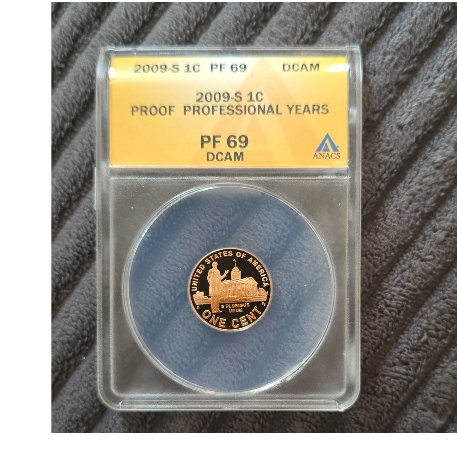 2009-S Lincoln Bicentennial Professional Years 1C Proof PF69 DCAM ANACS 5022165