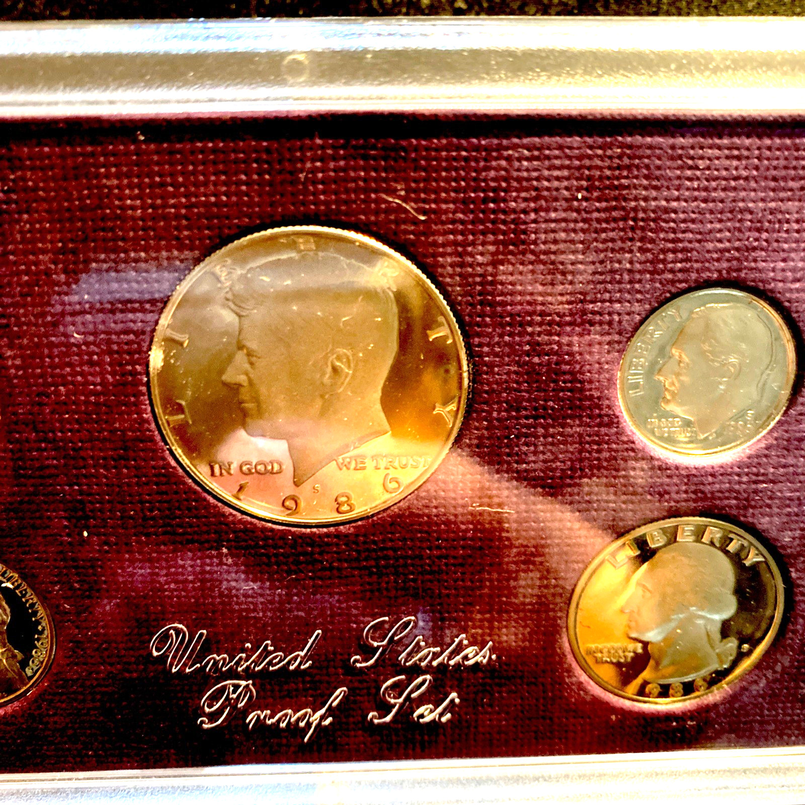 1986 Coins Set PROOF UNITED  STATES MINT