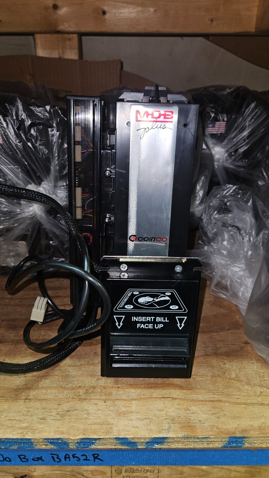 FULLY WORKING! Coinco BA30SA Snack Bill Acceptor Validator Vending Arcade 117 v