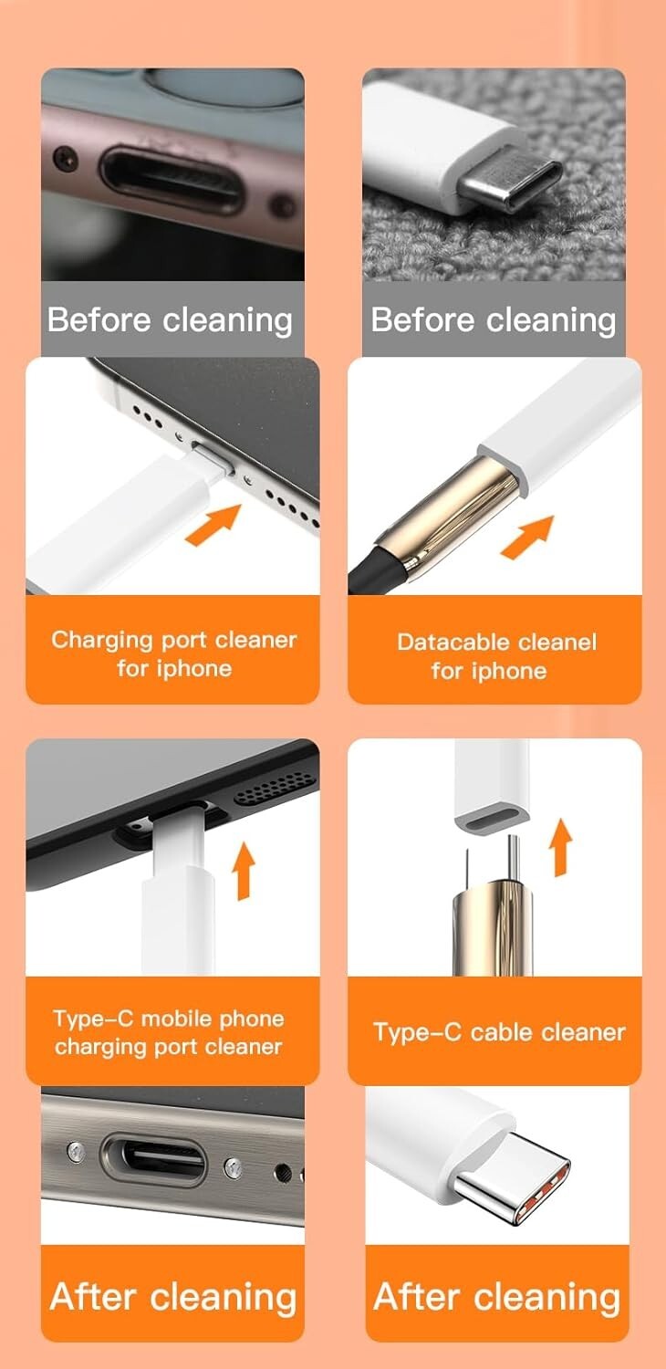 32 in 1 Multi-Function Cleaner Kit for Earbuds Laptop Phone Cleaning Brush Tool