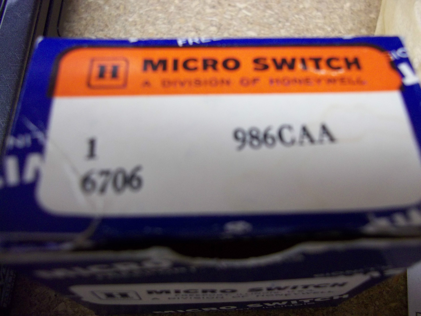 Micro Switch 986CAA 4 Plunger Adapter Kit New Old Stock