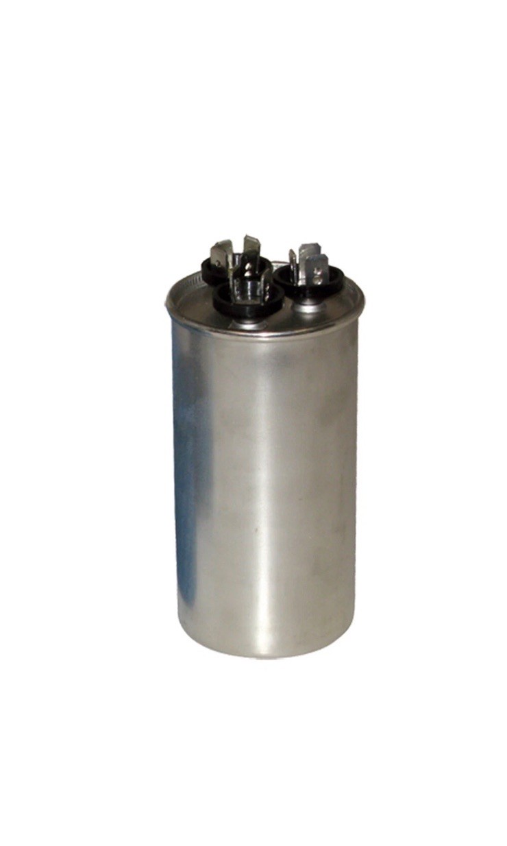 Mars 12793 Motor Dual Run Capacitor Round 55 +7. 5 uf MFD 440/370 Volts