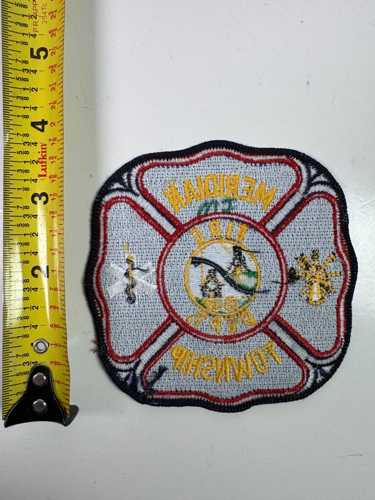 Meridian Township Fire Michigan MI Patch H3
