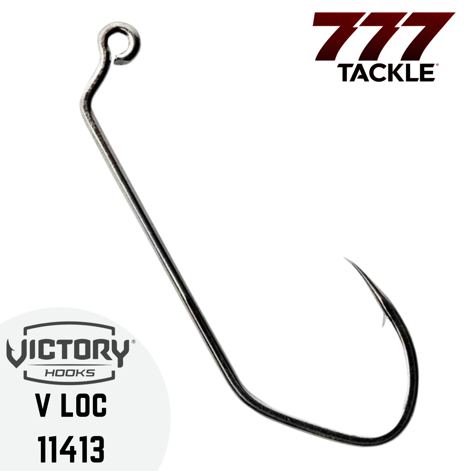Victory Hooks 11413 V-Loc 60º Hook AccuArc Compare Eagle Claw 413 25 50 100 Pack