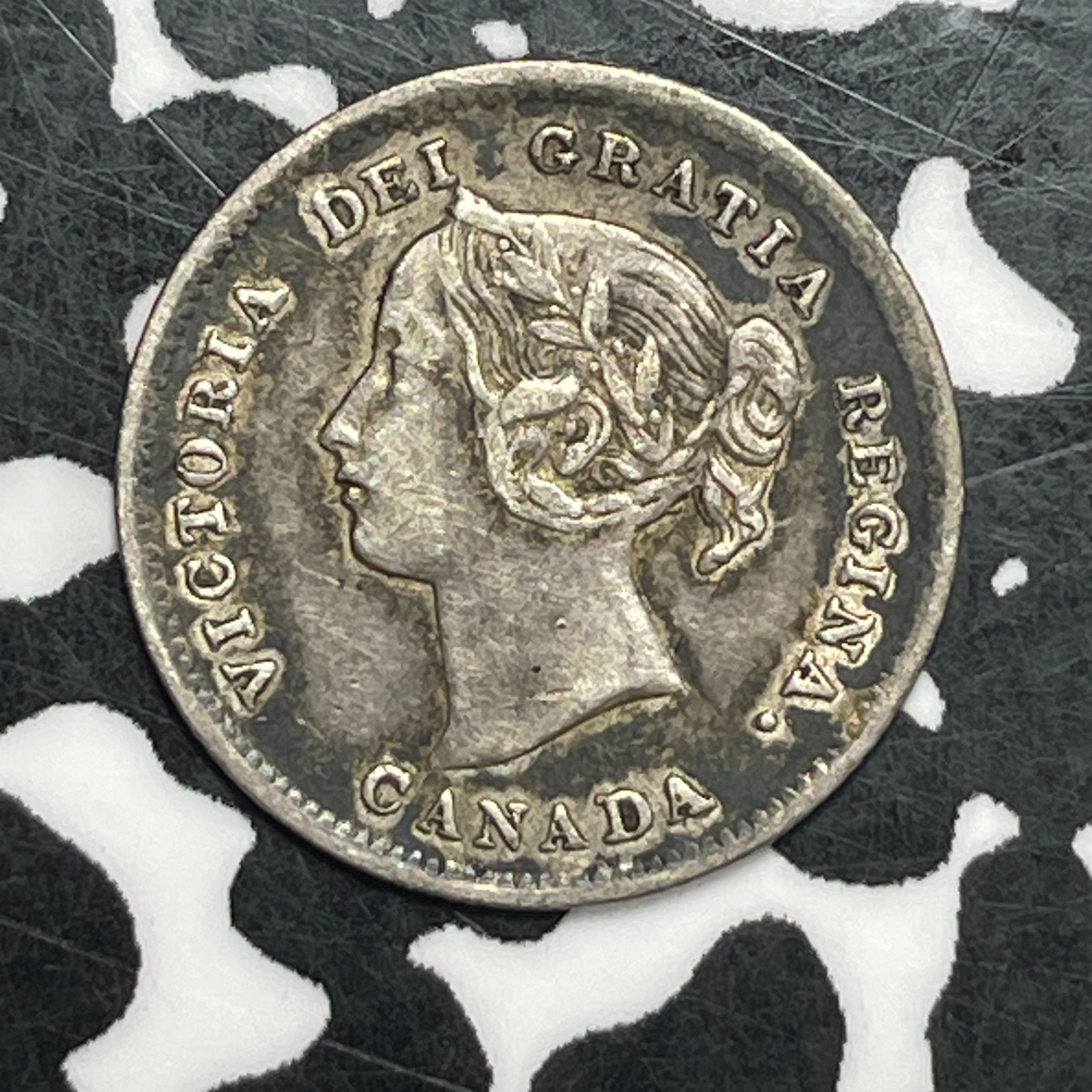 1898 Canada 5 Cents Lot#JM9494 Silver! Nice! Better Date