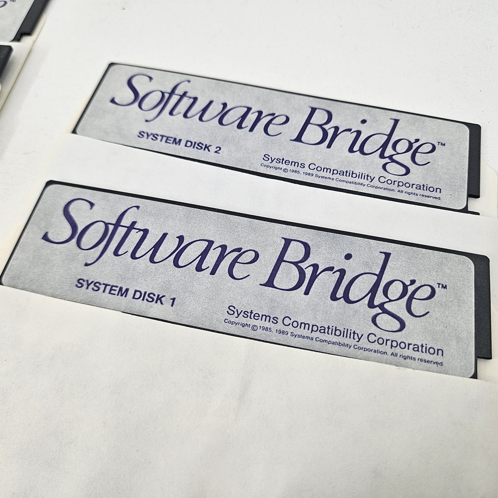 Software Bridge Conversion & System Disks 5.25" Floppy Set (6 Disks) Systems