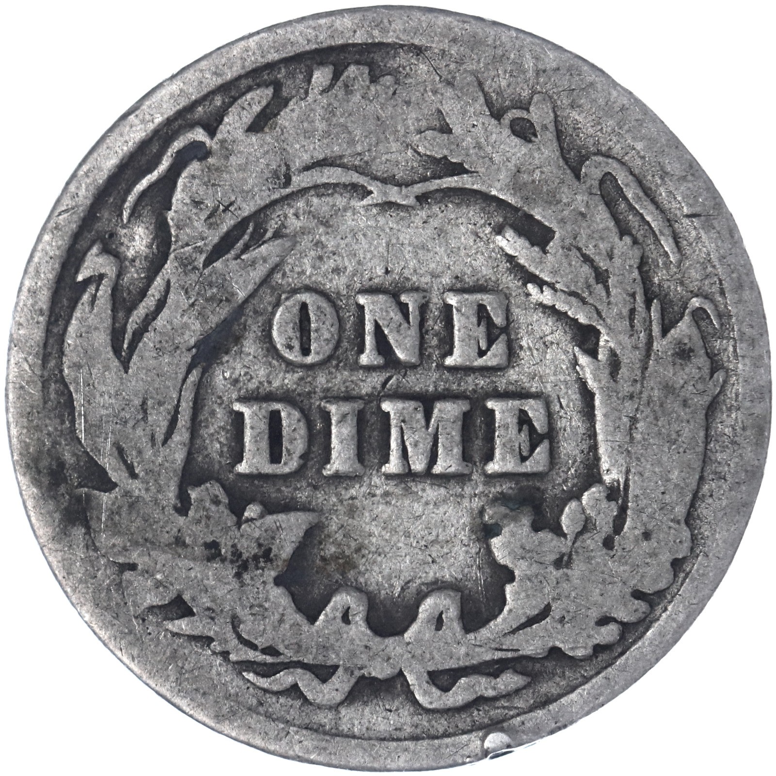 1908 (P) Barber Dime 90% Silver Good GD