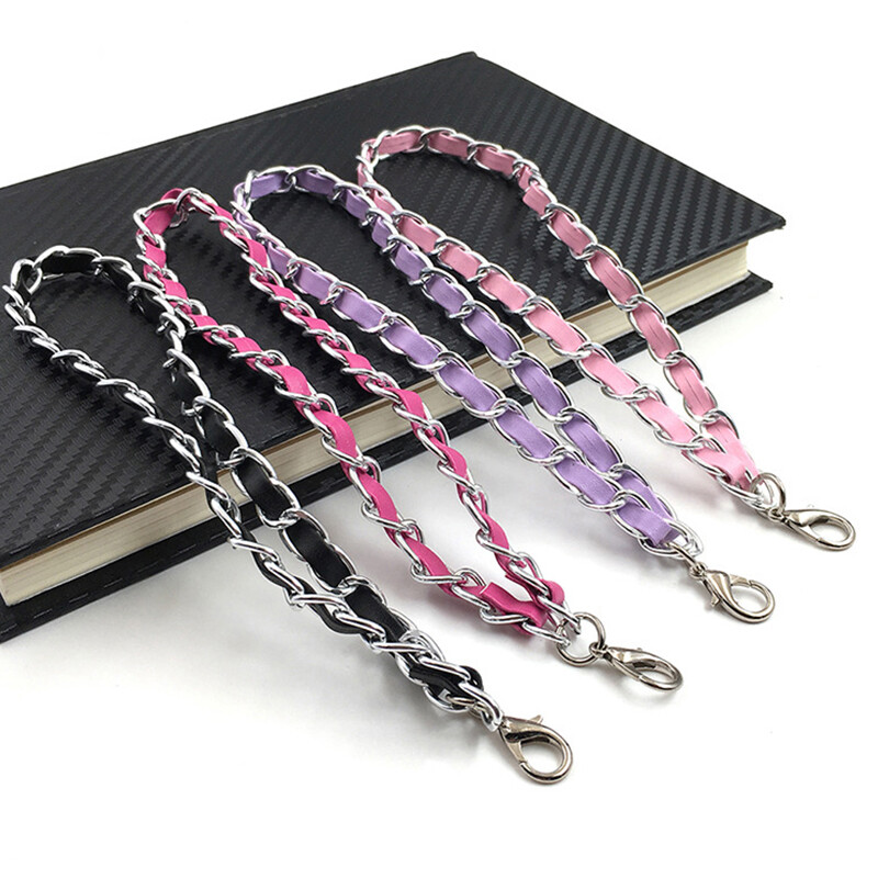 Women Bag Handle 18cm DIY PU Replacement Wrist Strap Chain Fashion Accessories