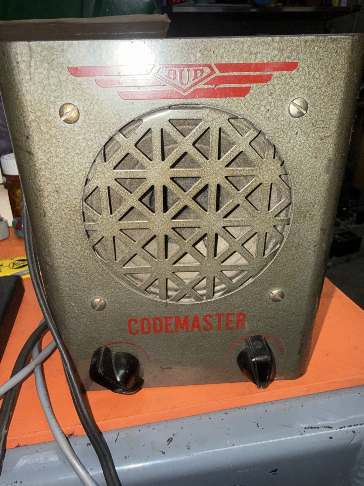 Vintage Bud Codemaster 1950s Oscillator TELEGRAPH Code Practice Works Great