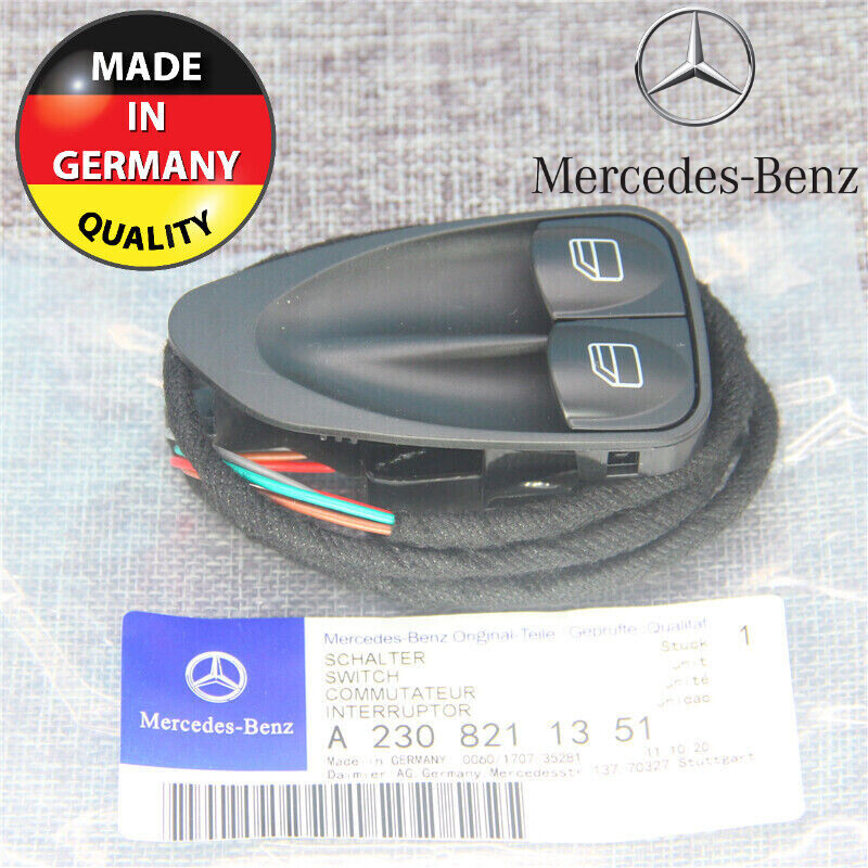 New Left Side Door Window Switch fit for Mercedes-Benz R230 SL500 SL550 SL63 AMG