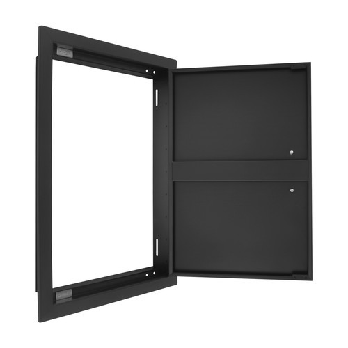 Single BBQ Access Door, Durable Carbon Steel for Outdoor Kitchen