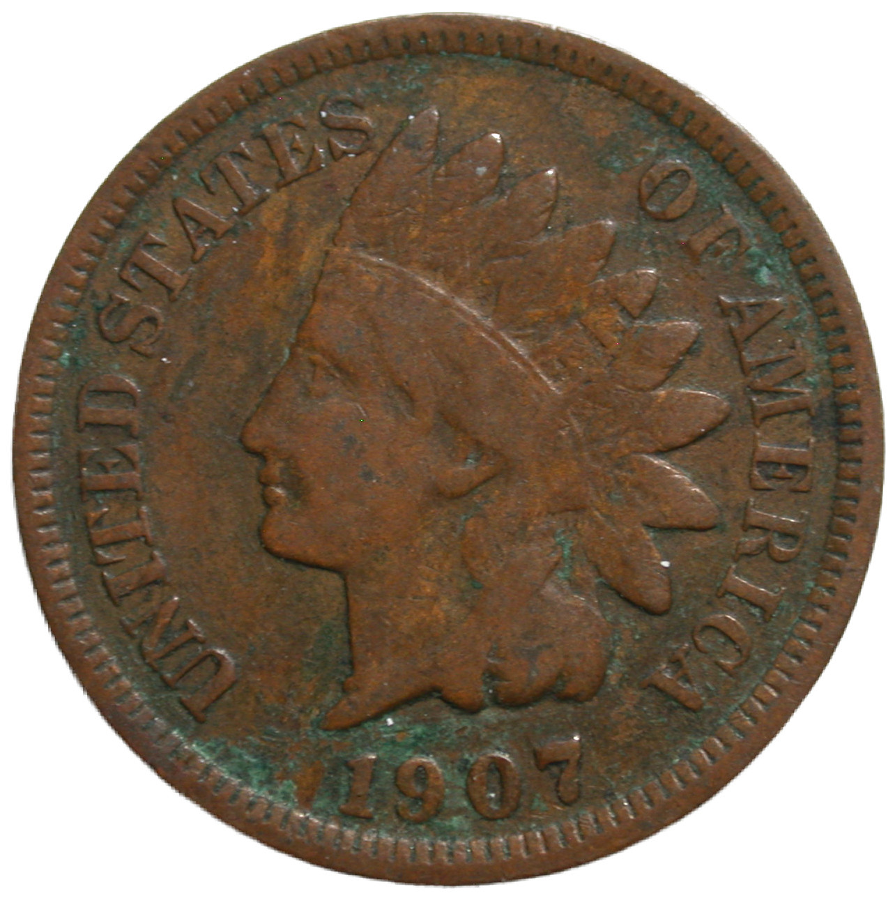 1907 Indian Head Cent