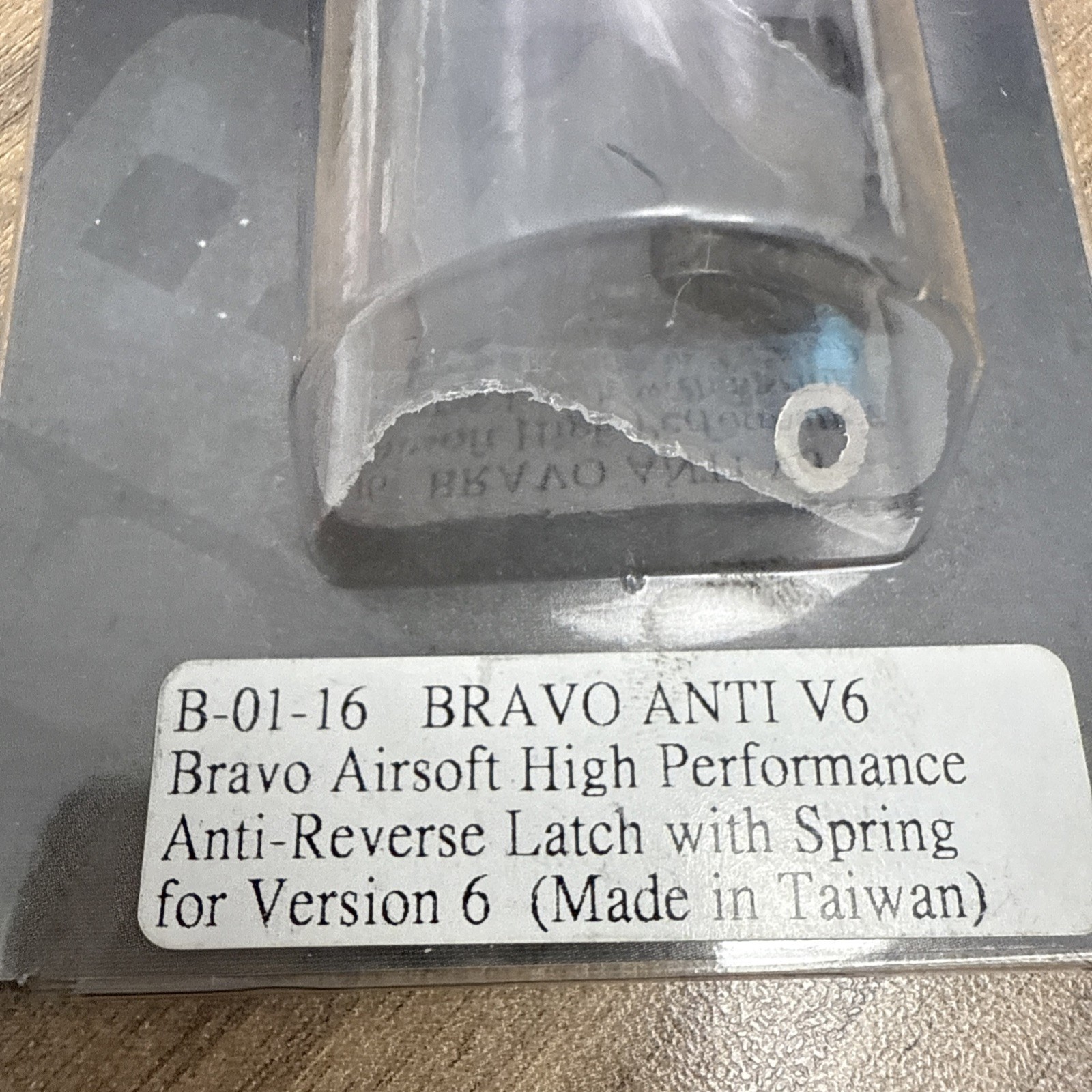 Airsoft Accessory Bravo Anti-Reverse Latch for V6 *NEW*