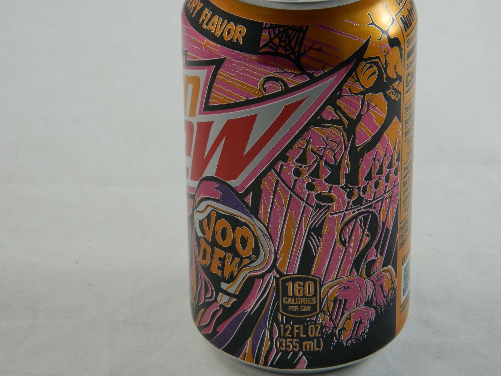 Mountain Dew Voo Dew 2022 Zero Sugar Regular 12 Oz Can VooDew New MTN 2 Pack
