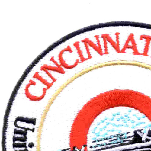 USS Cincinnati Veterans Base Patch