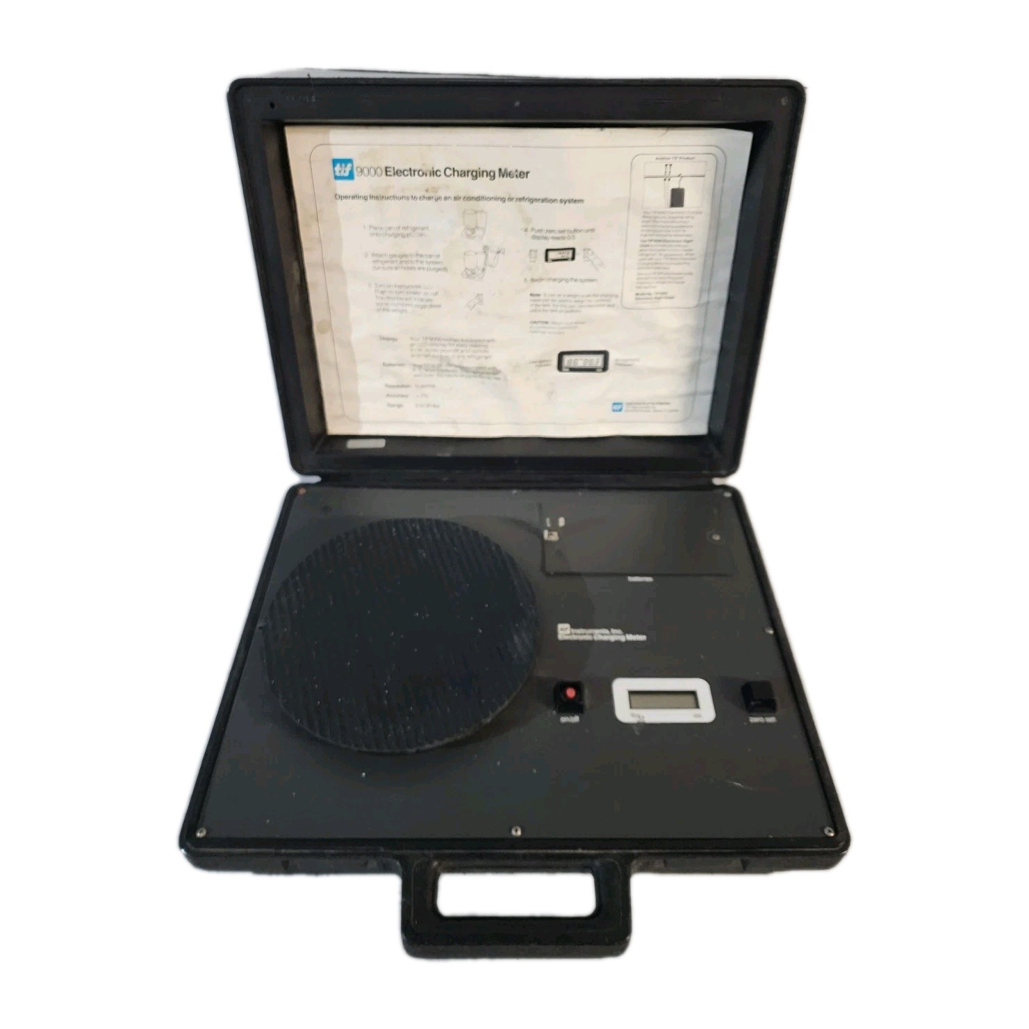 TIF Instruments Tif9000 Electronic Refrigerant Charging Meter Scale Unit