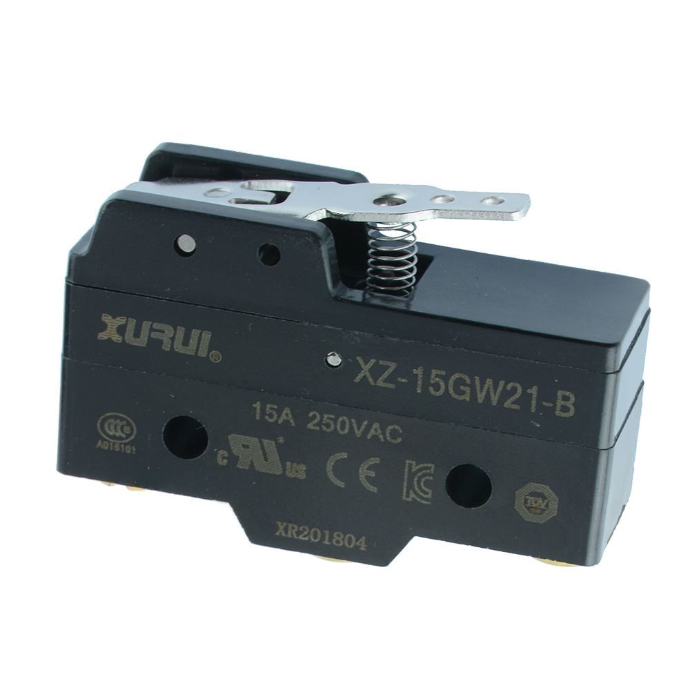 Short Lever Z Series Microswitch SPDT 15A 250VAC