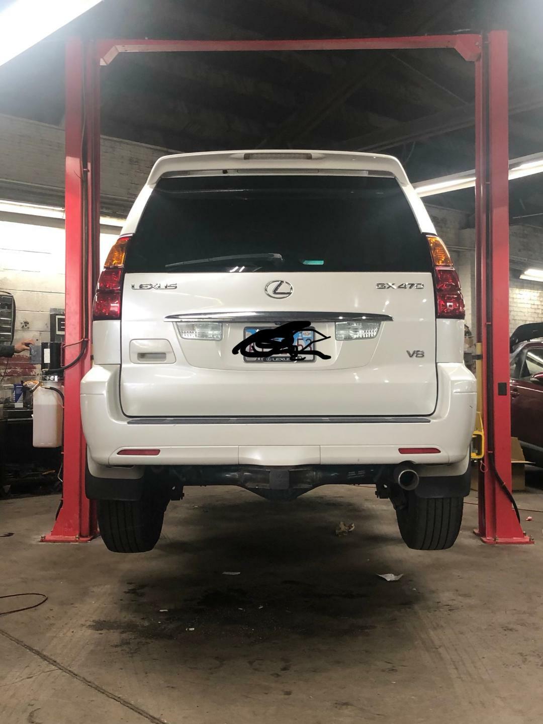 NEW 2 Post Overhead 9000 Lbs Automatic Release Mechanic Lift hoist + Handlejack