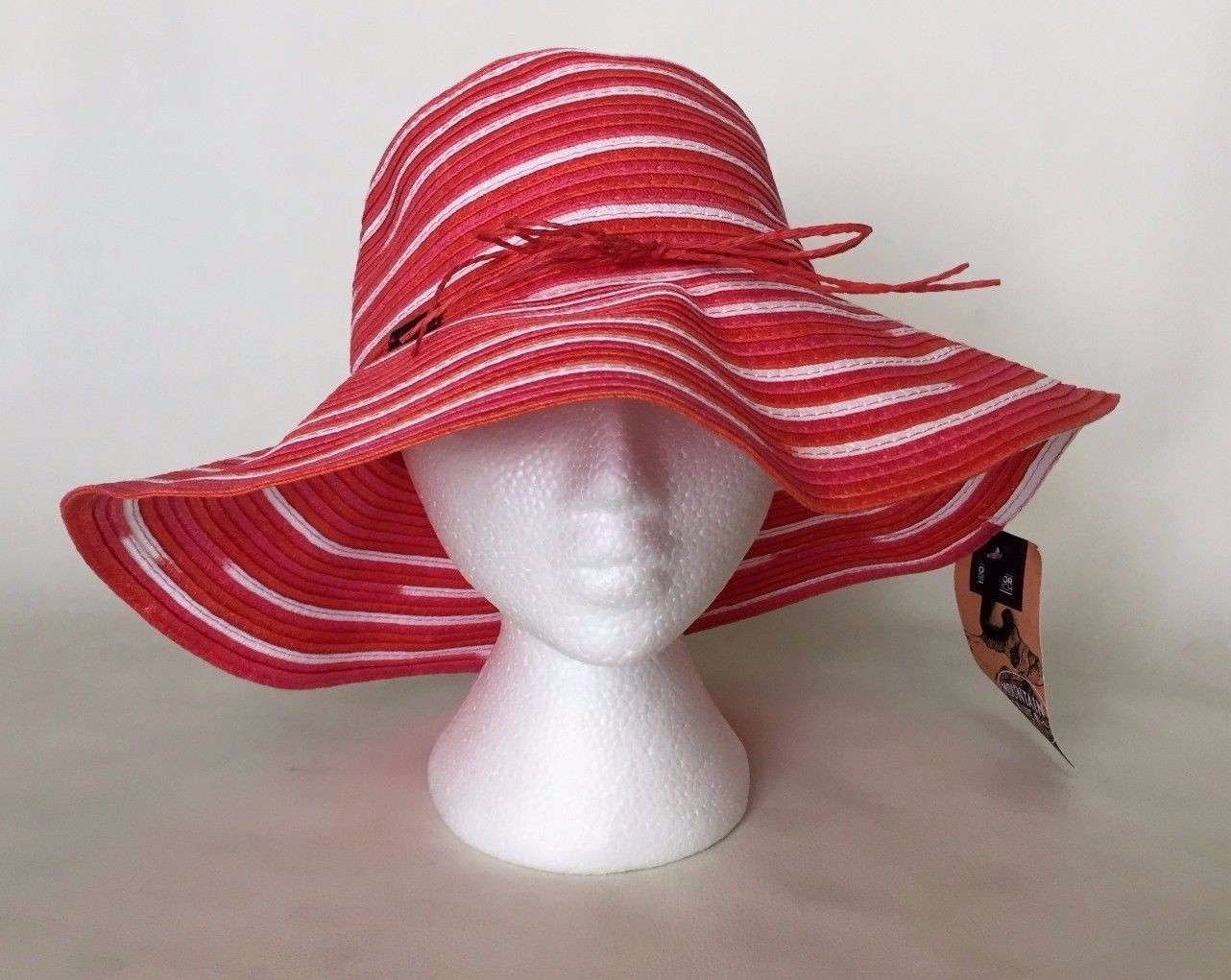 NEW Outdoor Research Women's Isla Hat Bahama Red/White/Pink One Size