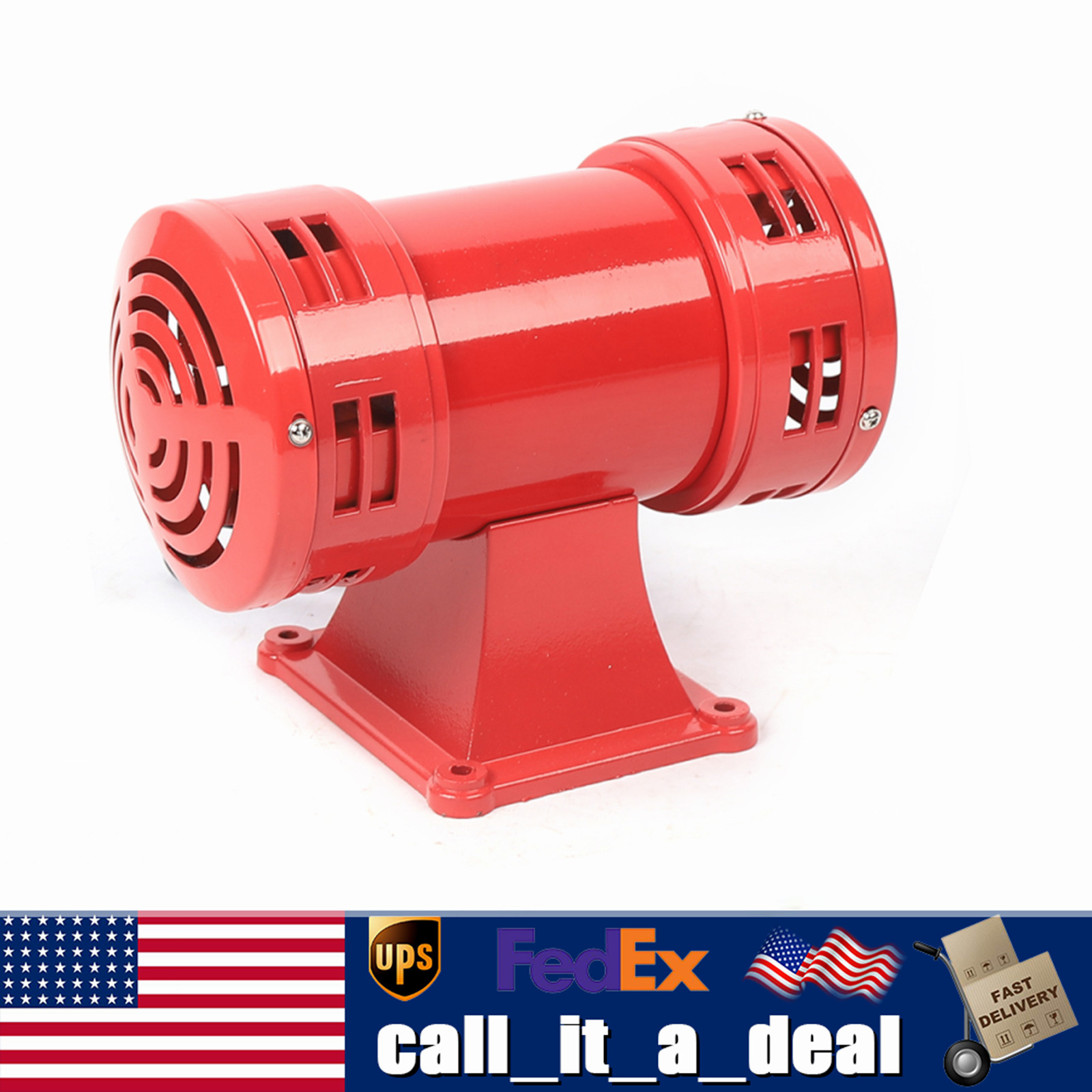 Siren Industrial Air Siren Air Raid Horn Motor Driven Siren 140db 400W