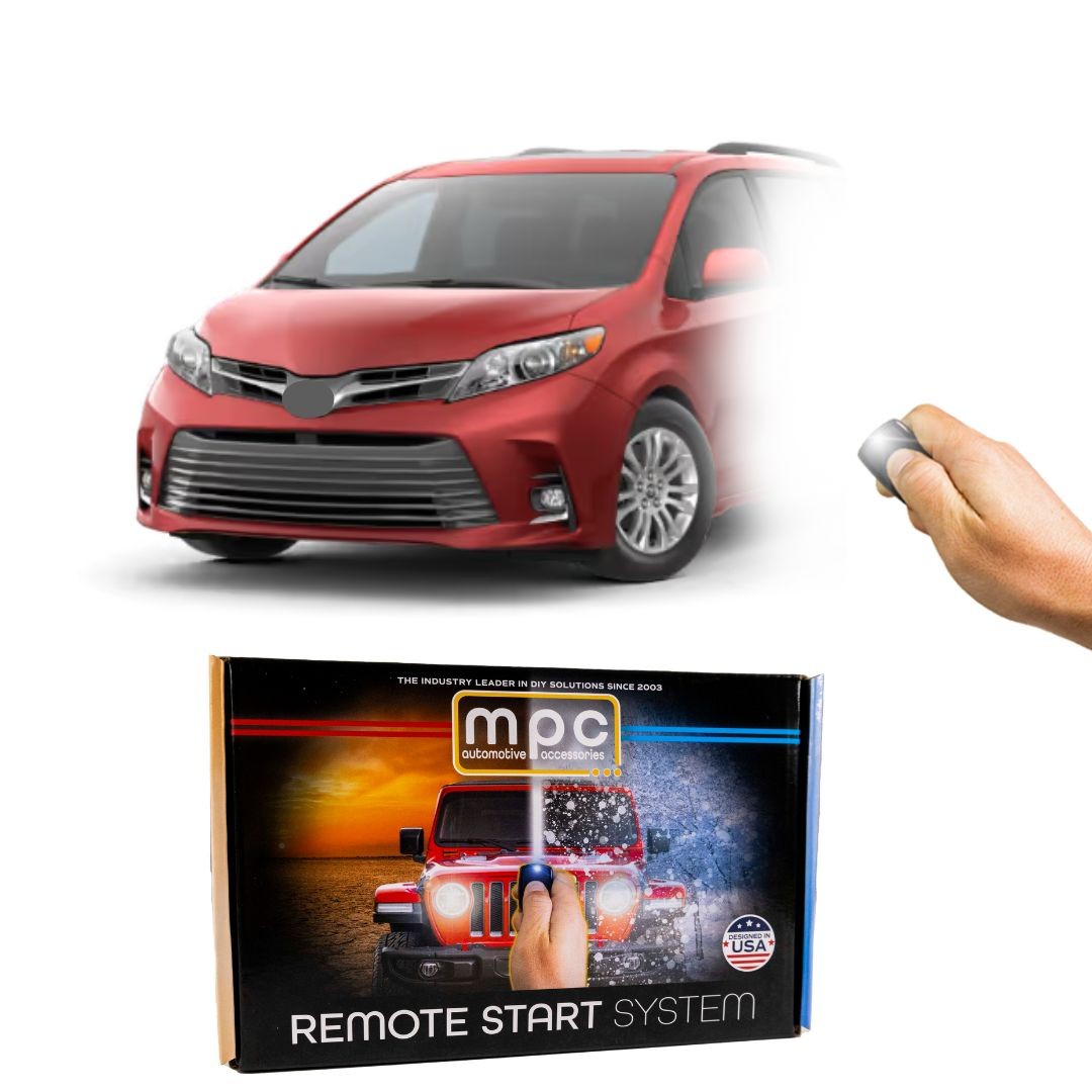 Remote Start Kit For 2015-2020 Toyota Sienna || Plug n Play Harness Included ||