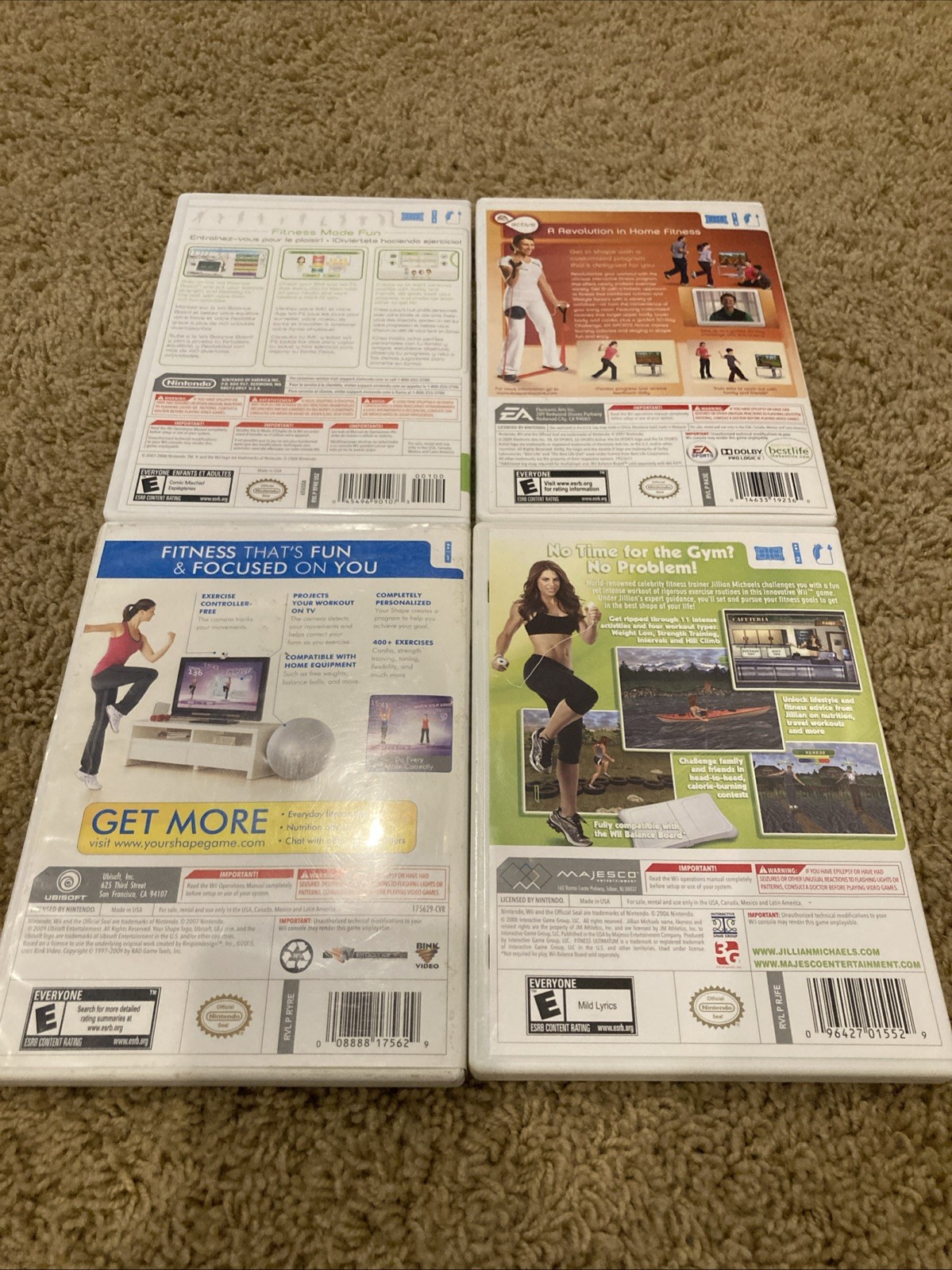 Nintendo WII FIT BUNDLE Console System- Tested!