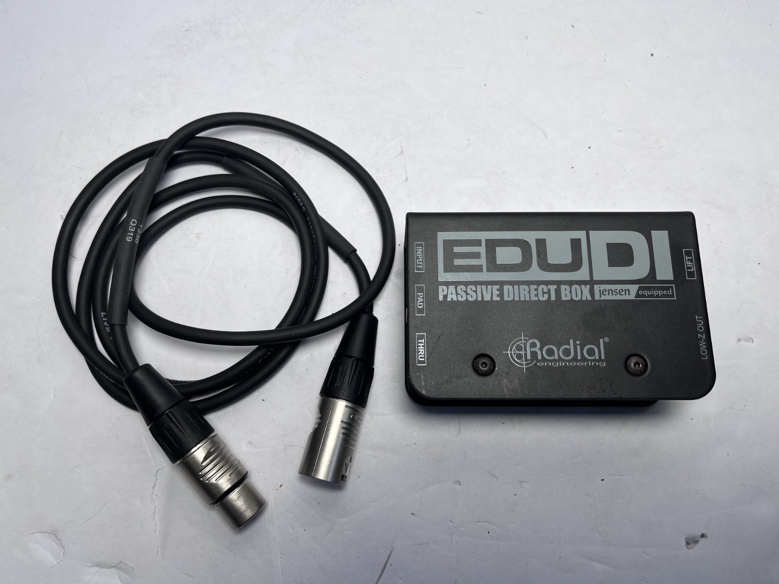 Radial Engineering EDU DI Passive Direct Box W/ Cable