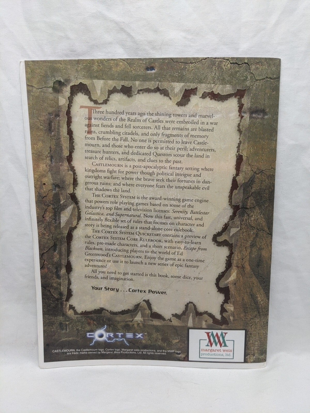 Castlemourn Fantasy Campaign Setting Cortex System Quickstart Rules