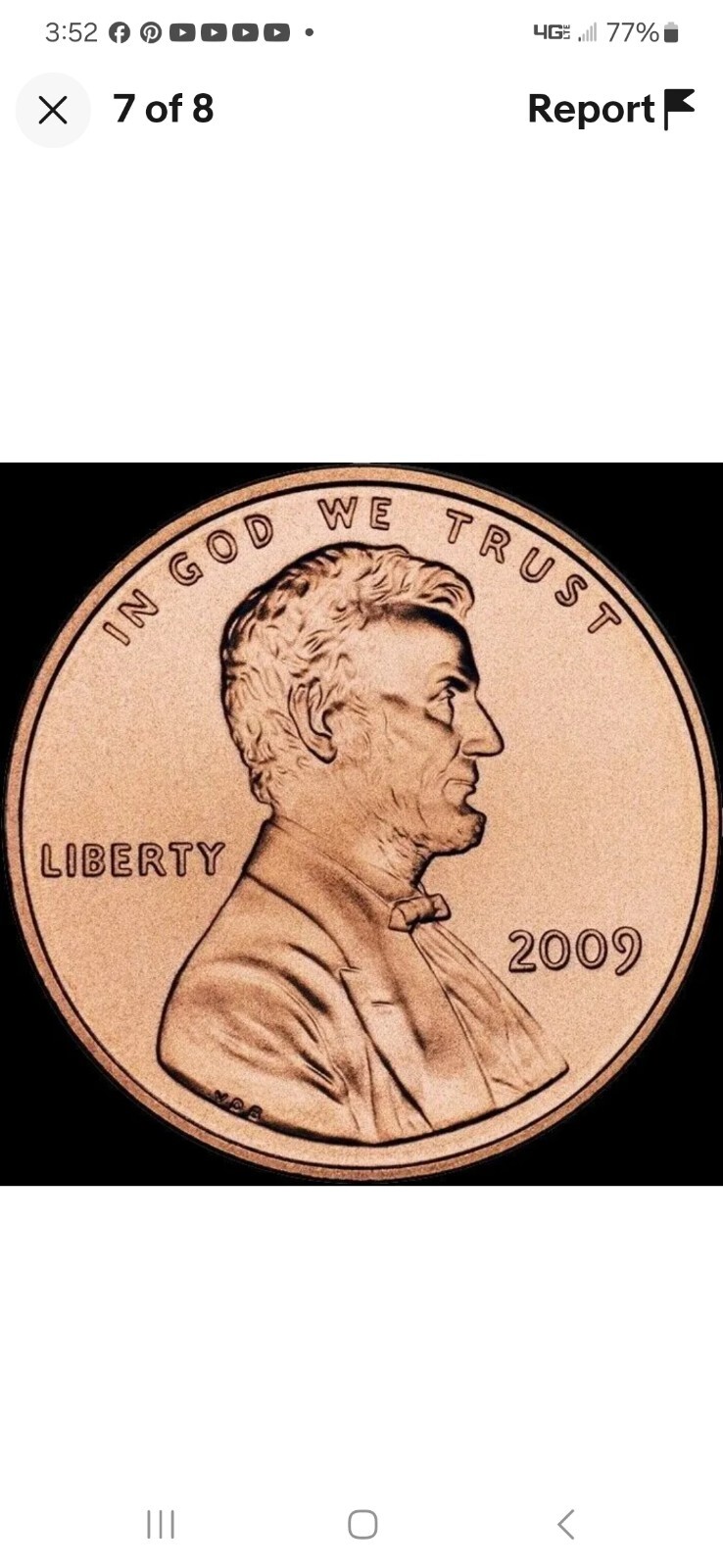 2009 P Lincoln LP4"Presidential Years" Uncirculated Low  Mint Bicentennial Cent.