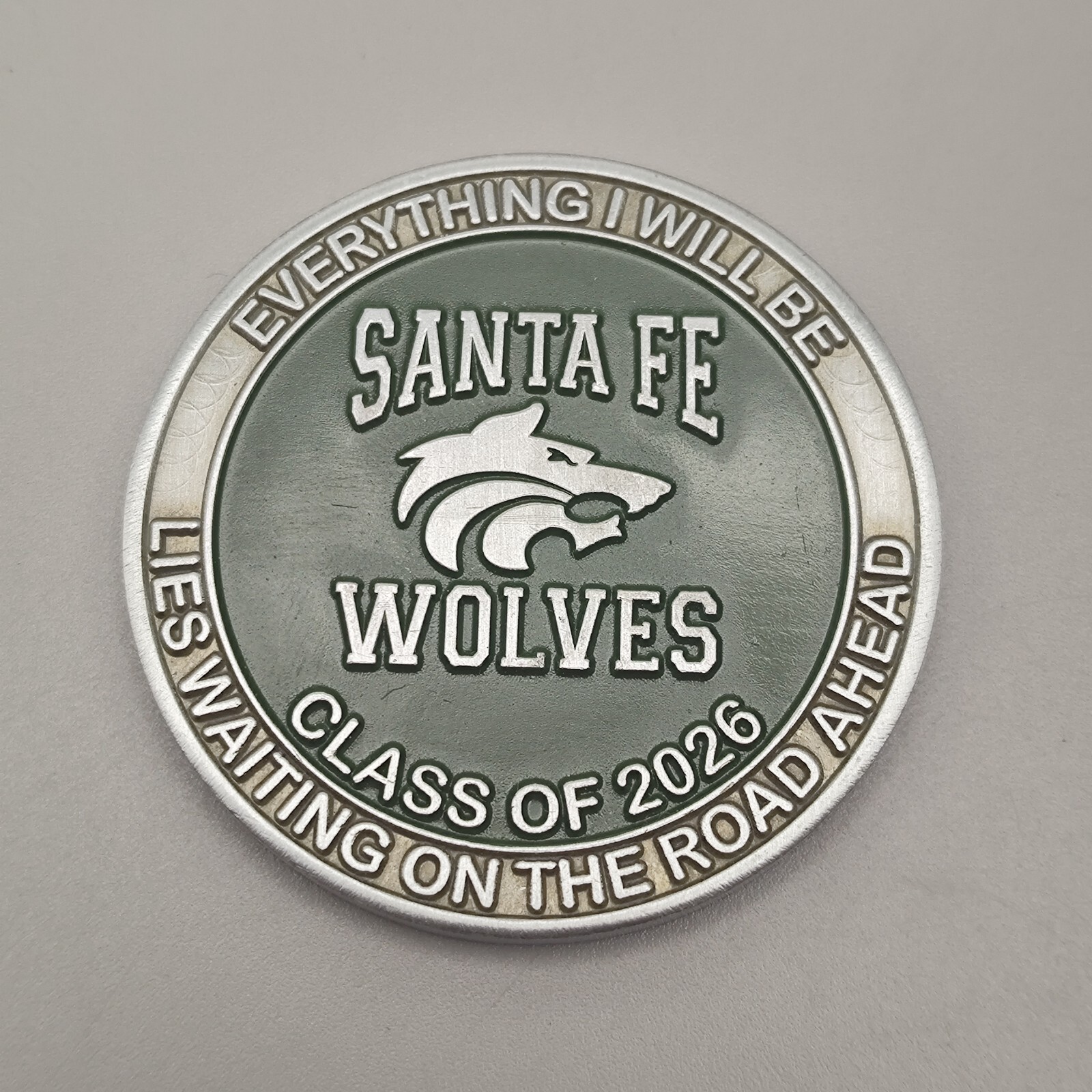 Santa Fe Wolves Class of 2026 Challenge Coin