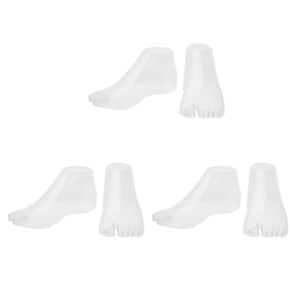 3 Pairs Plastic Shoes Support Bracket 7x3 Shoe Support Stretcher Sandal Suppo...