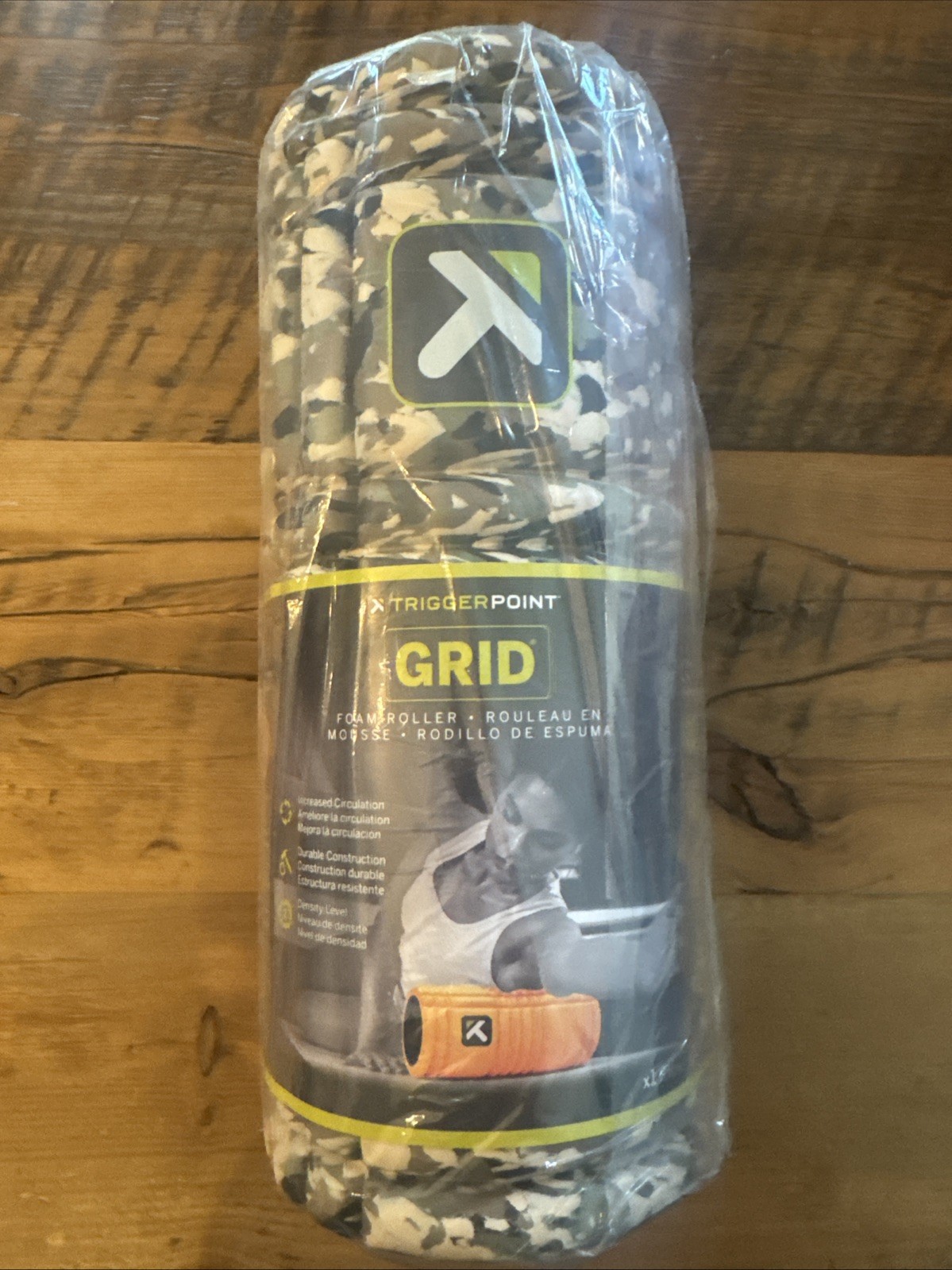 TriggerPoint GRID 1.0 Foam Roller Camo 13" New Sealed