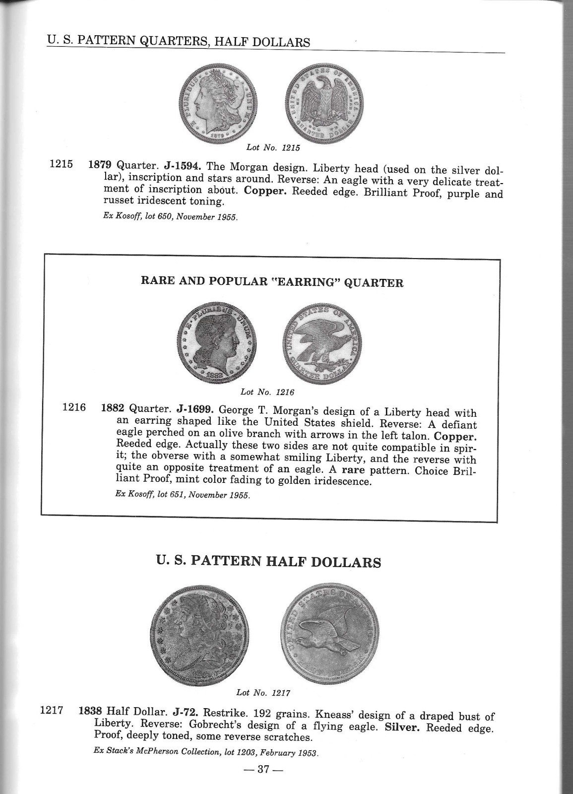 THOMAS BERGIN COLLECTION OF PATTERNS IN THIS CATALOG